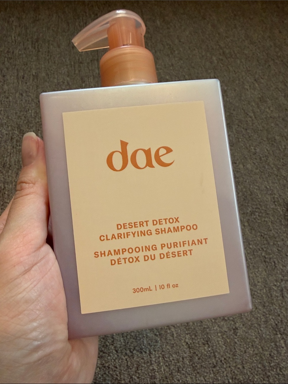 dae Desert Detox Clarifying Shampoo - Peach Label